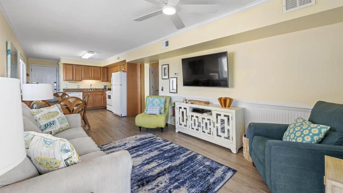 *2Br Oceanfront Retreat*King Ensuite*Pool*Nmb Cherry Grove*Pc4 Myrtle Beach Exterior photo