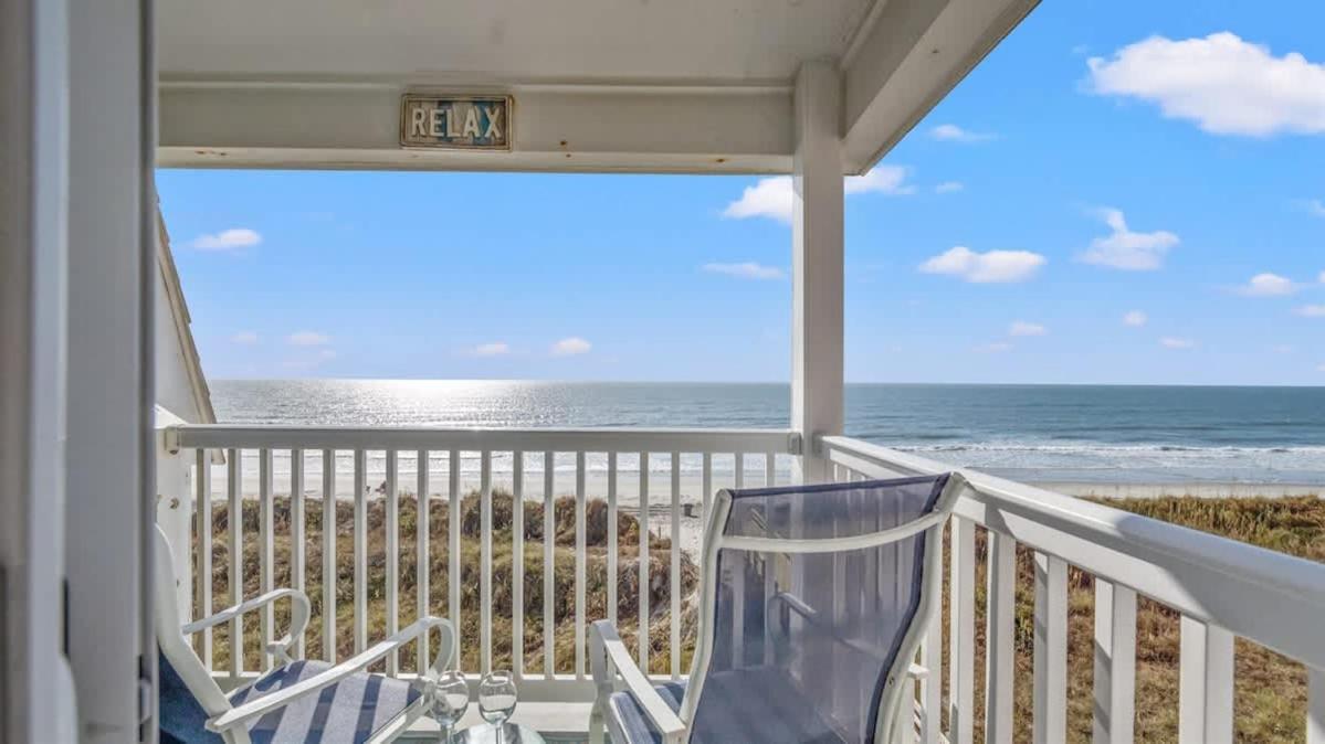 *2Br Oceanfront Retreat*King Ensuite*Pool*Nmb Cherry Grove*Pc4 Myrtle Beach Exterior photo