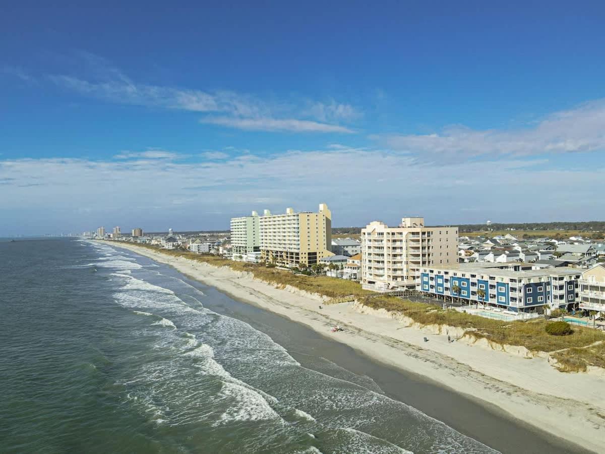 *2Br Oceanfront Retreat*King Ensuite*Pool*Nmb Cherry Grove*Pc4 Myrtle Beach Exterior photo